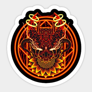 Monster Lava Sticker